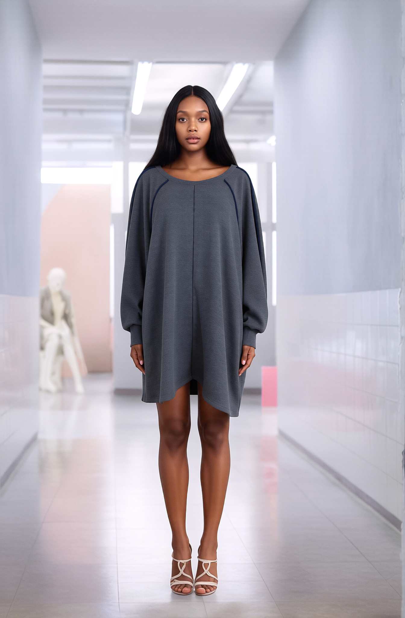 Luxury Streetwear Loose Dress